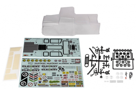 Element RC Enduro Zuul RC Body Shell Clear Polycarbonate EL42355