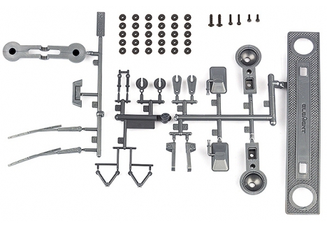ELEMENT RC TRAILWALKER BODY ACCESSORIES, SILVER EL42144