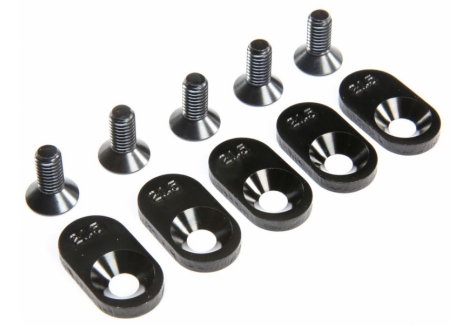 EngineMntInsert&Screws, BLK, 21.5T(5): 5ive-T 2.0