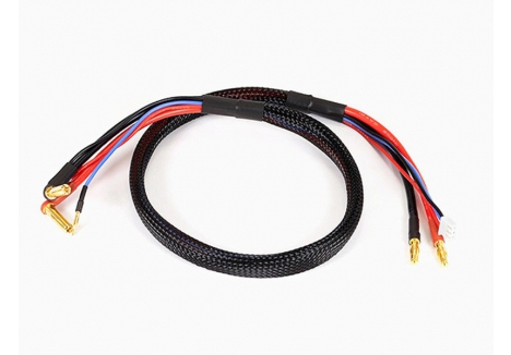 Etronix 2S LiPo Charge Lead with 4mm 5mm Battery Plugs XH Balance Connector ET0258