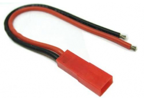 Etronix Female JST BEC Connector with 10cm 20AWG Silicone Wire ET0625