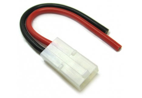 Etronix Female Tamiya Connector Pre-Wired 10cm 14AWG Silicone Cable ET0629