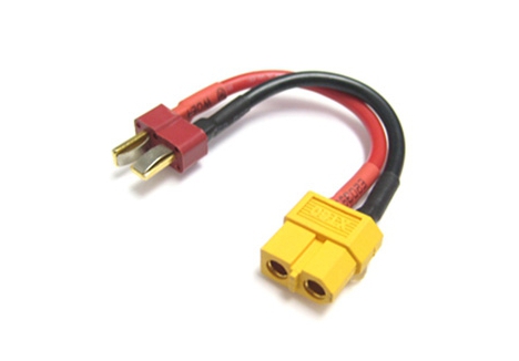 Etronix Female XT-60 to Male Deans Connector Adaptor ET0842