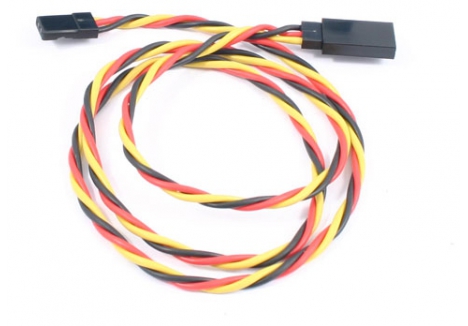 Etronix JR Servo Extension Lead 60cm 22AWG Twisted Cable ET0738