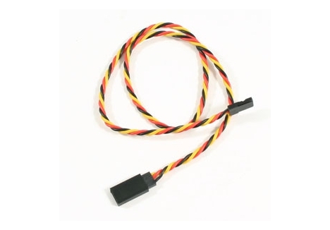 eTronix JR Twisted Servo Extension Lead 45cm 22AWG ET0736J