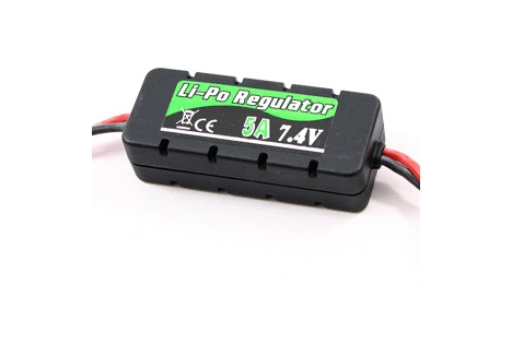 Etronix Li-Po Regulator 7.4V 5A Compact RC Receiver Power Supply ET0557