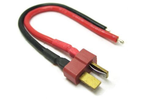 Etronix Male Deans Plug 10cm 14AWG Silicone Wire RC Connector ET0620
