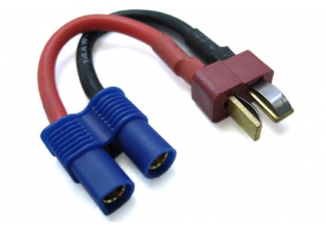 Etronix Male Deans to Female EC3 Connector Adaptor ET0829