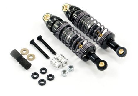 Fastrax 1/10 75mm Alloy Adjustable Shocks Pair FAST156
