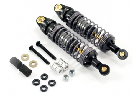 Fastrax 1/10 85mm Alloy Adjustable Shock Absorbers Pair FAST157