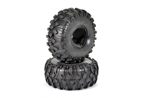 Fastrax 1/10 Crawler Boxer 1.9 Tyres and Inserts Soft Compound FAST1265T
