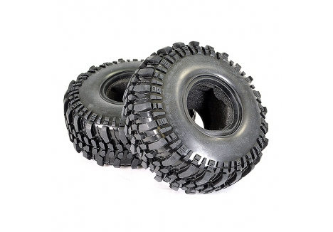 Fastrax 1/10 Crawler Rocko 1.9 Tyres and Inserts Soft Compound FAST1255T