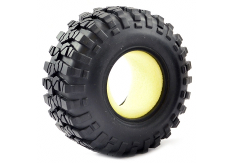 Fastrax 1:10 Crawler Sawblock Tyre with Insert 108mm Diameter FAST1266T