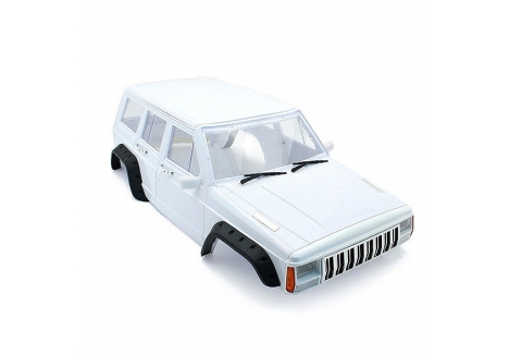 Fastrax 1/10 Rockee Fullcab Interior RC Crawler Body White FAST2502W