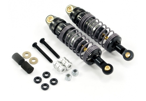 Fastrax 1/10 Scale 55mm Adjustable Aluminium Shock Absorbers Pair FAST155