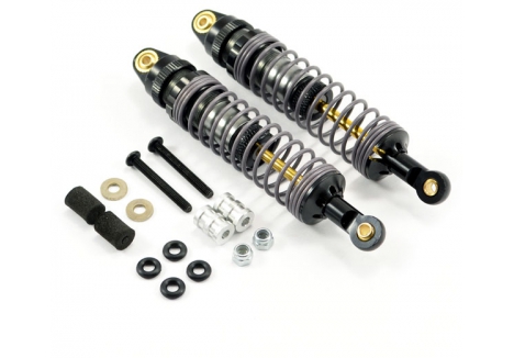 Fastrax 1/10 Scale 95mm Alloy Adjustable Suspension Shocks Pair FAST158