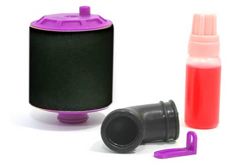 Fastrax 1/10th Re-Buildable Air Filter Purple FAST851P