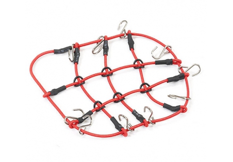 Fastrax 1/24 Scale Luggage Roof Rack Net 80x60mm Crawler FAST2401R