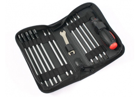Fastrax 19-in-1 RC Tool Bag with Metric Drivers FAST607