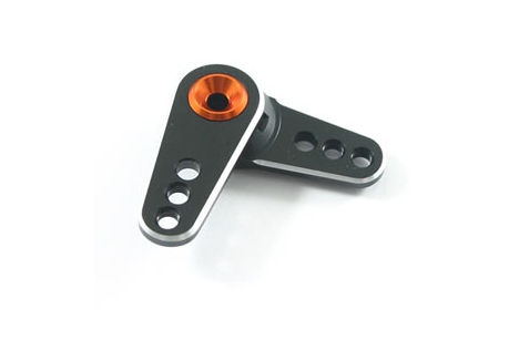 Fastrax 25T Black Aluminium 4-in-1 Servo Horn Savox Futaba FAST319B