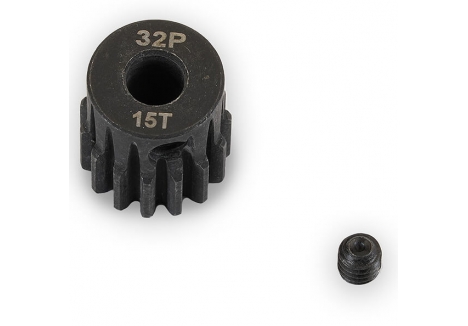 Fastrax 32DP 15T Steel Pinion Gear 5mm Bore RC Car Part FAST32-155