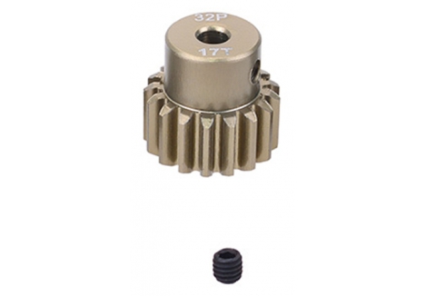 Fastrax 32DP 19T Aluminium 7075 Pinion Gear RC Car 3.2mm Shaft FAST32-19