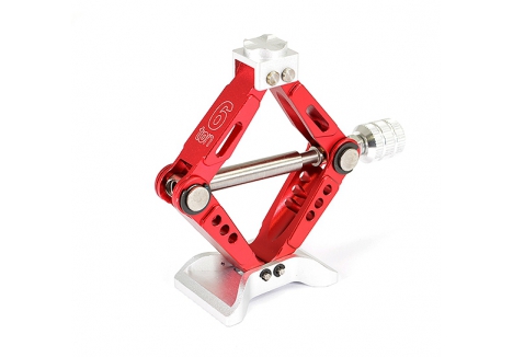 Fastrax 6-Ton Scale Billet Aluminium Adjustable Scissor Stand 1/10 FAST2380
