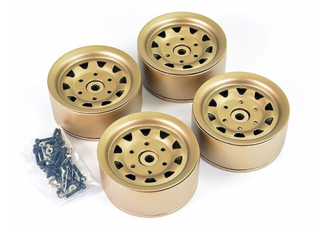 Fastrax Aluminium Beadlock Old Angle Wheels 1/10 Bronze FAST0142BZ