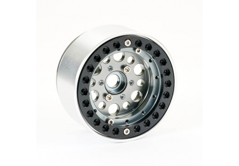 Fastrax Aluminium Beadlock Sixo Wheels 1.9in Grey 4pc FAST0135GY