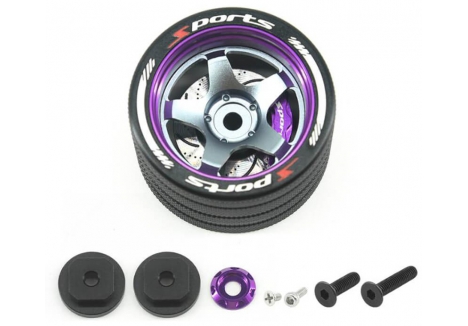 Fastrax Aluminium Steering 5-Spoke Wheel for Sanwa Futaba Flysky FAST423P