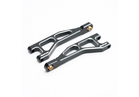Fastrax Arrma 1/18 Grom Granite Aluminium Rear Upper Arms Suspension Upgrade FTAR052BK