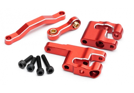 Fastrax Arrma 1/18 Grom Granite Aluminium Steering Set FTAR058R