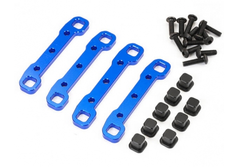 FASTRAX ASSOCIATED RIVAL MT10 ALUMINIUM SUSPENSION ARM MOUNT PLATE (4) FTAS10B