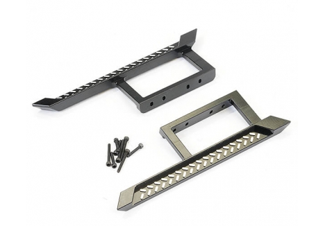 Fastrax Axial SCX24 Aluminium CNC Floor Side Plates JT Gladiator FTAX57BK