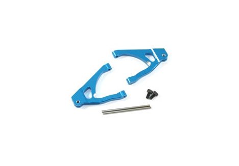 Fastrax Blue Aluminium Rear Upper Arms for Traxxas Slash 1/16 RC Short Course Truck FTTX283