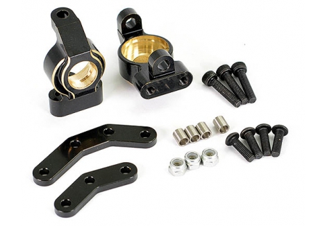 Fastrax Element Enduro Brass Steering Blocks 80 Grams Per Pair FTEL001BRB