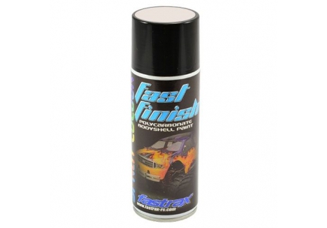 Fastrax Fast Finish Ivory White Spray Paint 400ml Polycarbonate Lexan RC FAST286