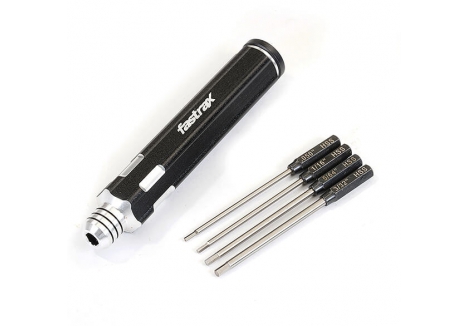 Fastrax Interchangeable Hex Driver Set Imperial Four Bits FAST619