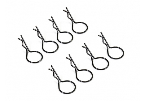 Fastrax Large Body Clips Black Metallic Pack FAST213BK