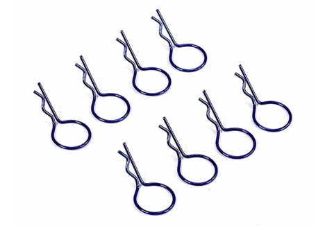 Fastrax Large Body Clips Metallic Blue Pack FAST213MB