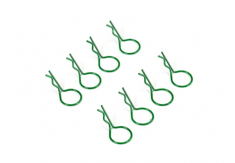 Fastrax Large Body Clips Metallic Green Pack FAST213MG