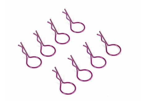 Fastrax Large Body Clips Metallic Purple Pack FAST213MP
