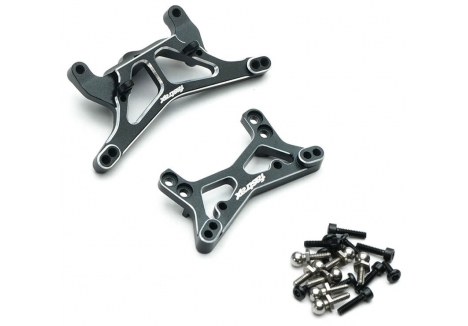 Fastrax Losi Micro-B Aluminium Front and Rear Shock Towers 2 Piece FTLS12BK