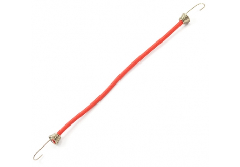 Fastrax Luggage Bungee Cord 100mm Red 1/10 Scale RC Crawler Accessory FAST2315R
