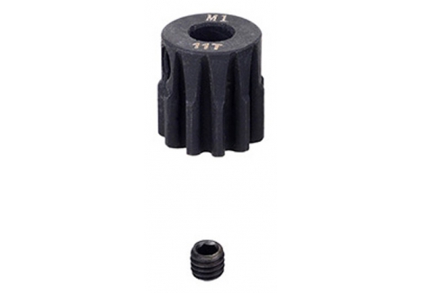 Fastrax M1 11T Steel Pinion Gear 5mm MOD1 RC Motor Component FASTM1-115