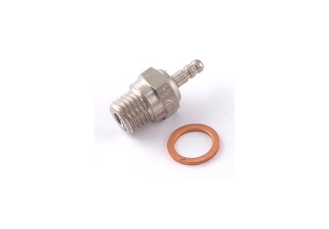 Fastrax Platinum Glow Plug No. 6 Cold for Nitro RC Engines FAST760-6