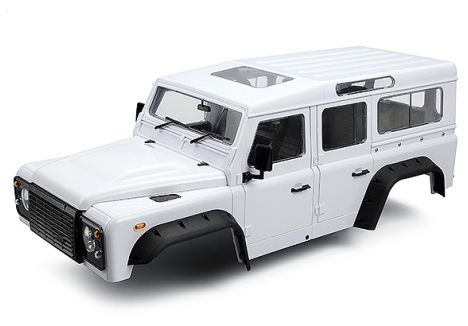 Fastrax Ranger XL 1/10 RC Hard Body Interior Set 313mm White FAST2505W