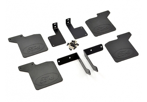 Fastrax Rubber MudFlaps Aluminium Mounts TRX-4 Bronco FTTX342