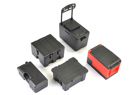 Fastrax Scale 5pc Tool and Cooler Case Set Black FAST2355BK