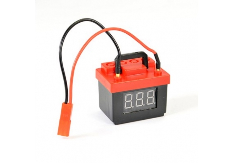 Fastrax Scale LiPo Battery Box Voltage Checker Alarm 2S 3S FAST2394BK